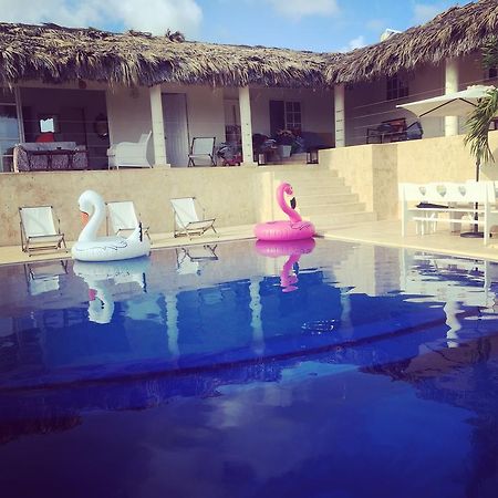 El Monte Azul Bed & Breakfast Las Galeras Bagian luar foto