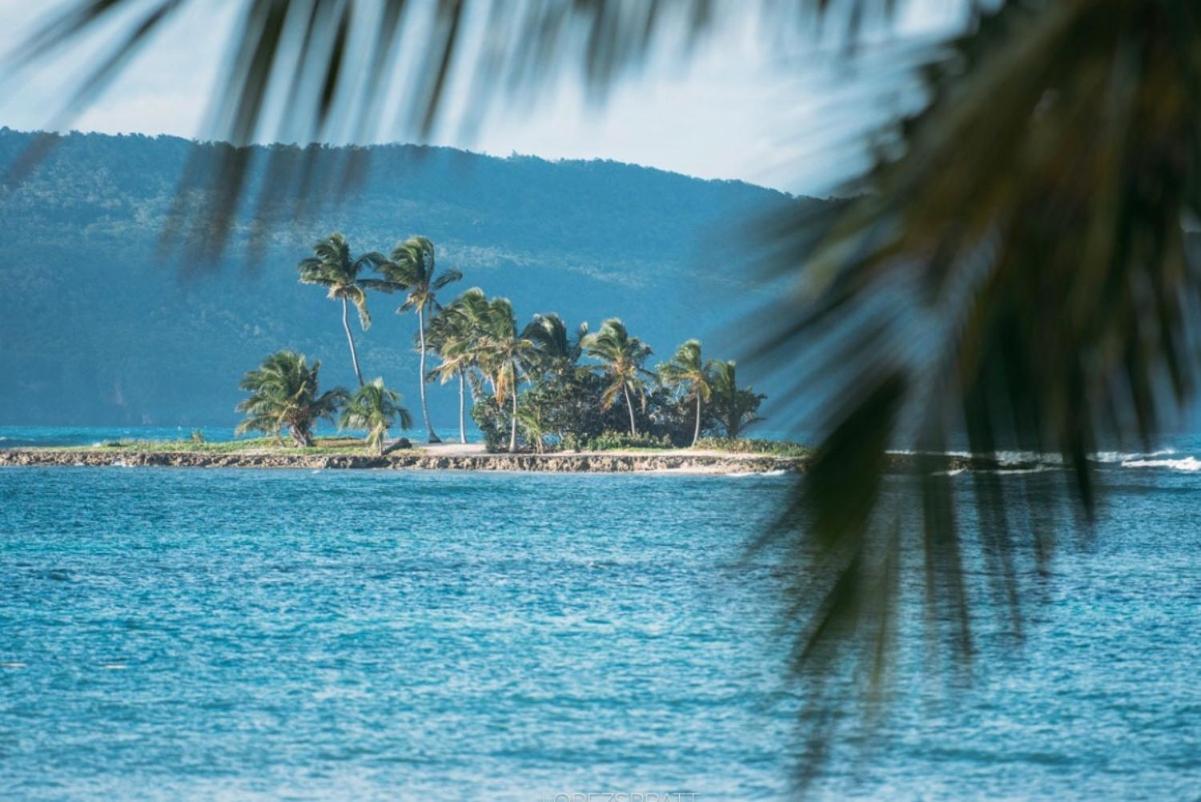 El Monte Azul Bed & Breakfast Las Galeras Bagian luar foto