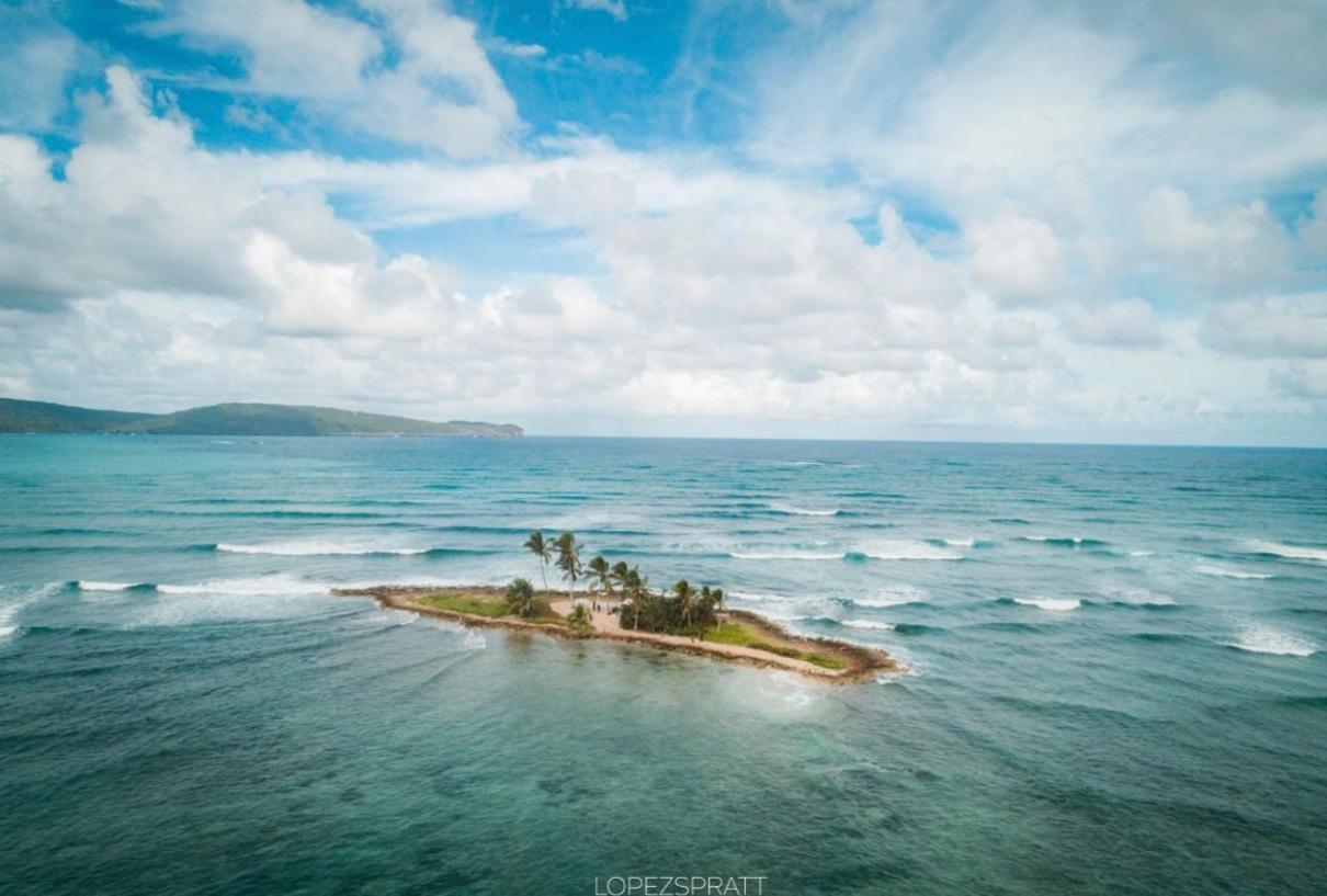El Monte Azul Bed & Breakfast Las Galeras Bagian luar foto